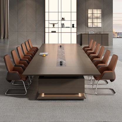 High-end light luxury Conference table and chair