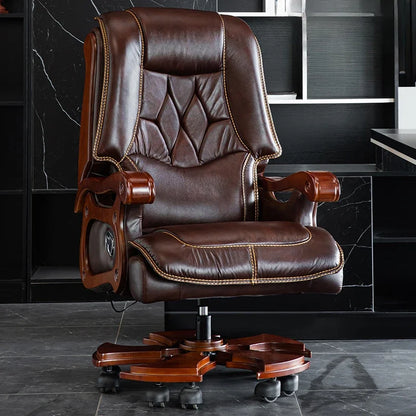 Massage Swivel Office Chair Comfortable Rolling Ergonomic Stools Office Chair Computer  Furniture Bedroom