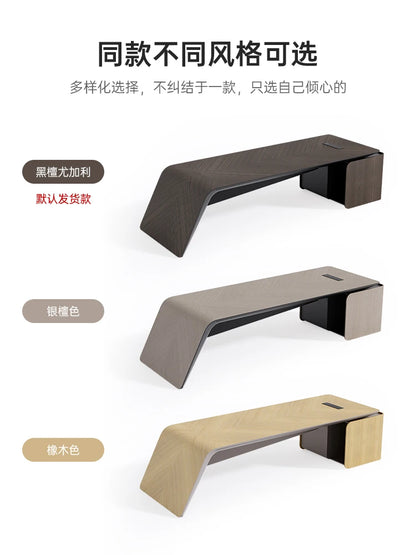 Designer Desk Simple Modern President Desk Office Multi-functional Single Senior Feeling Boss Desk And Chair Combination