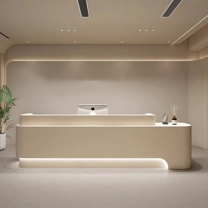 Modern Front Desk and Reception Counters for Offices, Hotels, Beauty Salons, and Spas
