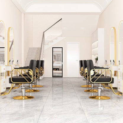 Woman Dressing Barber Chair Luxury Gaming Equipment Recliner Barber Chair Beauty Make Up Silla Barbero House Accessories