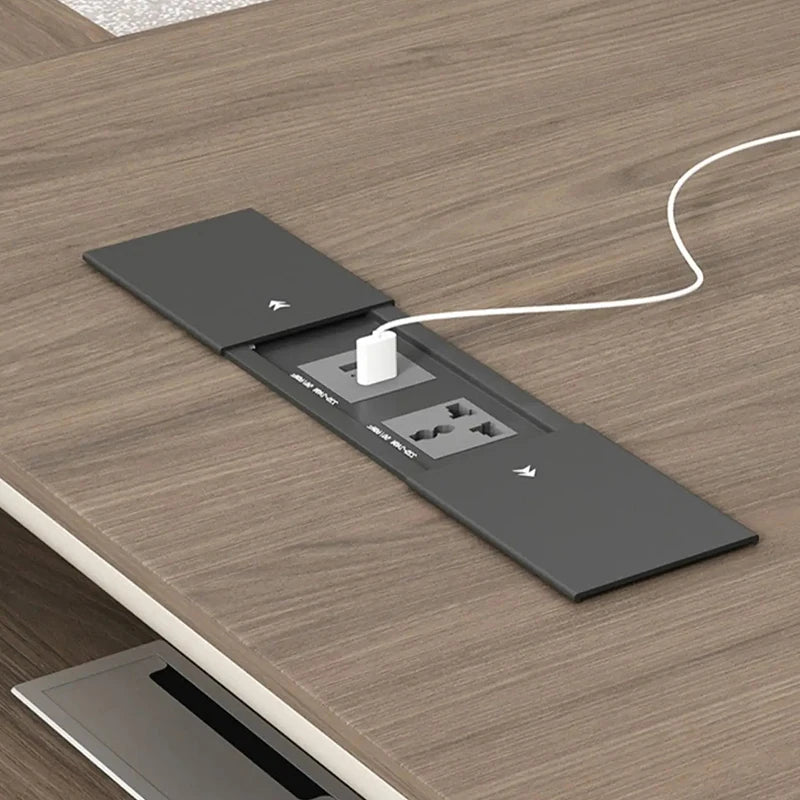 Modern President Office Desks Simple Manager Supplies Luxury L Shaped Computer Desk European Legs Mesa De Escritorio Furniture