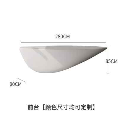 Luxury Front Desk Reception Counter for Clothing