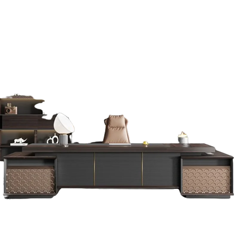 Storage Modern Office Desk Corner Writing Computer Console Laptop Drafting Office Desk Study Scrivania Tavolo Furniture HDH