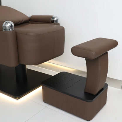Professional Hair Washbasin Headspa Massage Water Chairs Aesthetics Salon Basin Chair Spa chaise coiffure Shampoo Bed Beauty