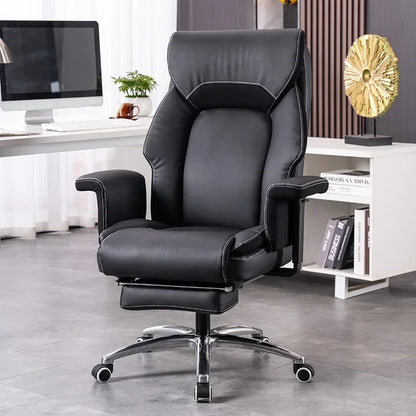 Hot-selling nylon foot home boss chair business reclining office  massage large  comfortable sedentary computer