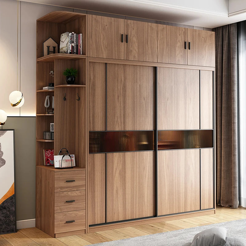Storage Shelf Luxury Wardrobes Full Size Partition Organizer Closet Wardrobes Bedroom Apartment Rangement Chambre Furniture