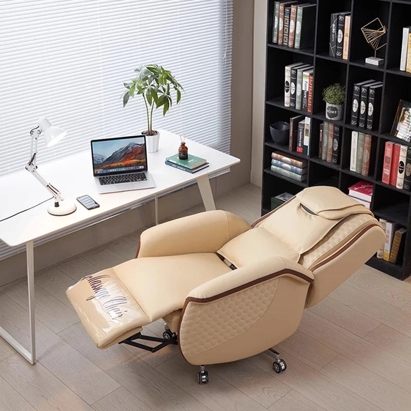 Relaxing Patio Office Chair Vanity Throne Swivel Study Recliner Massage Full Body Office Chair Desk Muebles Trendy Furniture