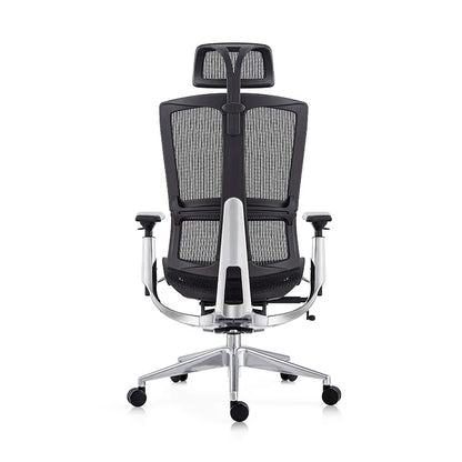 high end leather computer work chair commercial revolving guest furniture revolving pu leather office chair home seat