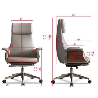 Luxurious Ergonomic Recliner Office Chairs