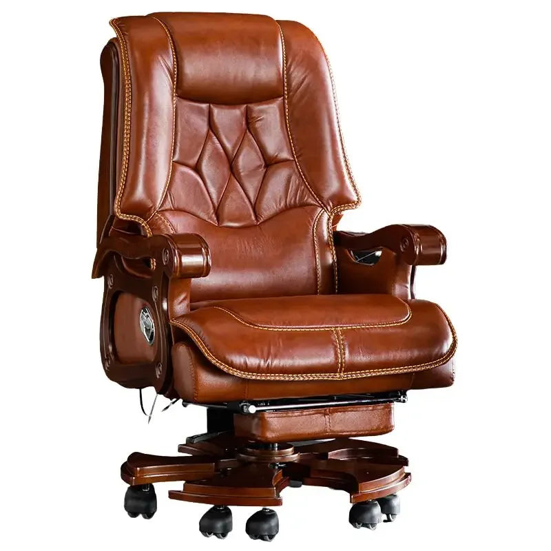 Massage Swivel Office Chair Comfortable Rolling Ergonomic Stools Office Chair Computer  Furniture Bedroom