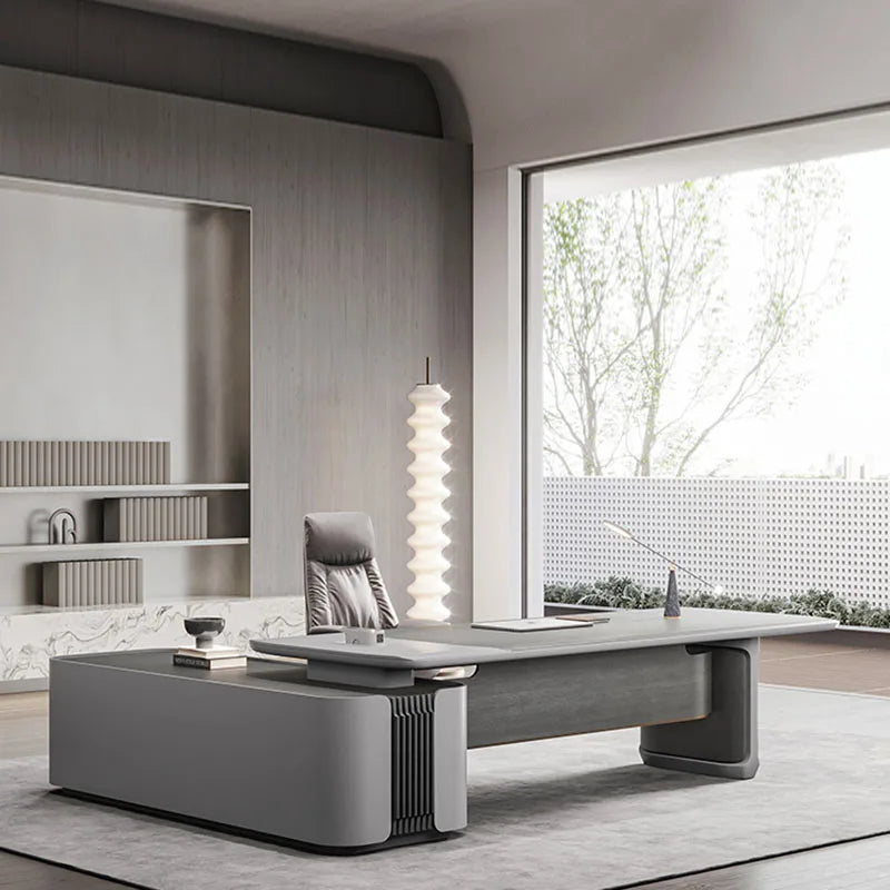 Modern corner L-Shaped office desk