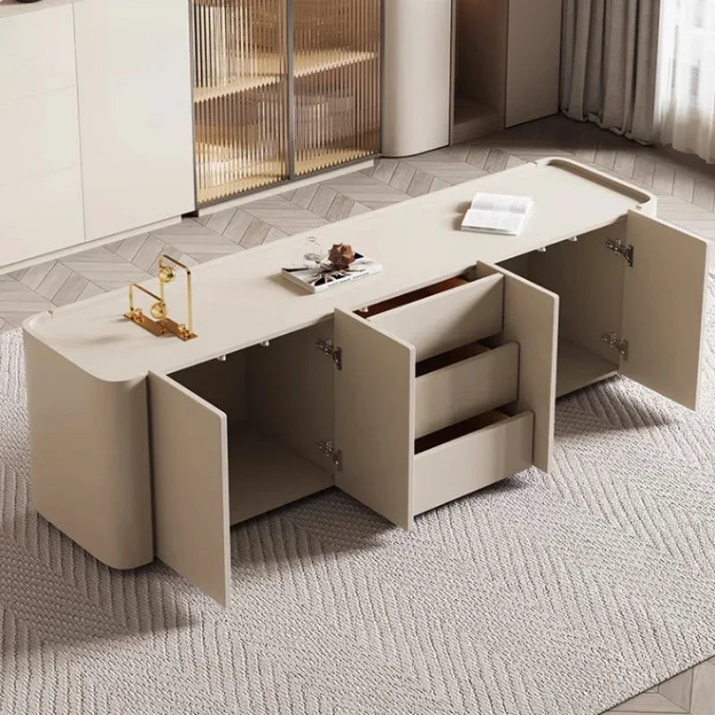 Light luxury office desk, multifunctional work and study table