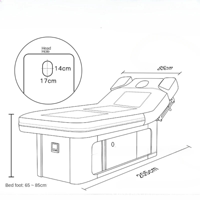 Massageliege Nails Table Manicure Luxury Lash Bed Tattoo Furniture Portable Stretcher Chair Spa Stretchers Beauty Salon MRC-031