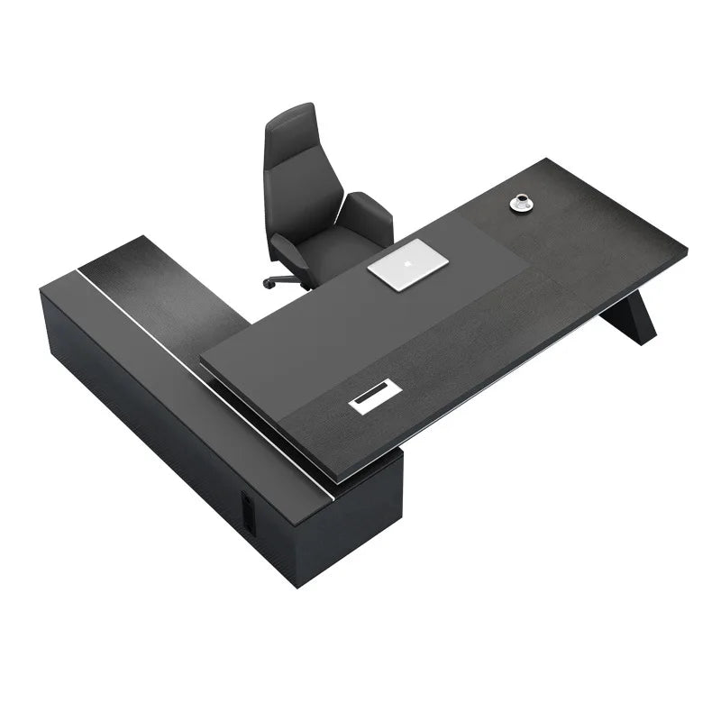 modern CEO manager executive office table latest L shape office computer desk executive office desk