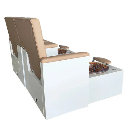 Simple foot bath sofa, double booth, nail art, massage bath center, foot spa chair