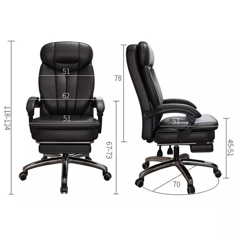 Luxury ergonomic boss chair: