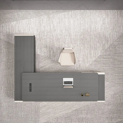 Modern Executive L-Shaped Desk
