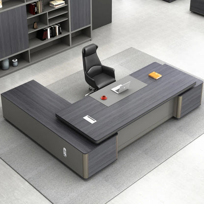 Multifunctional L-Shaped desk suitable for home or office
