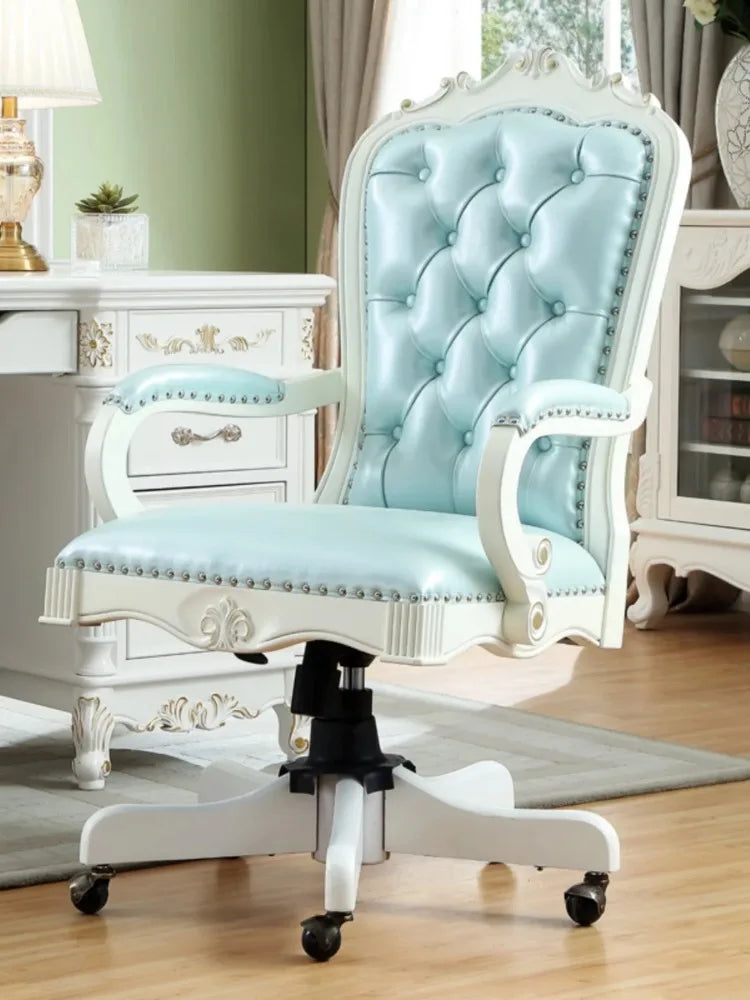 Simplicity Design Office Chairs Leather Commerce Vanity Work Gaming Chair Boss Executive Sillas De Oficina Office Furniture