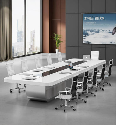Modern Luxury Office  Conference Table &amp; Chairs