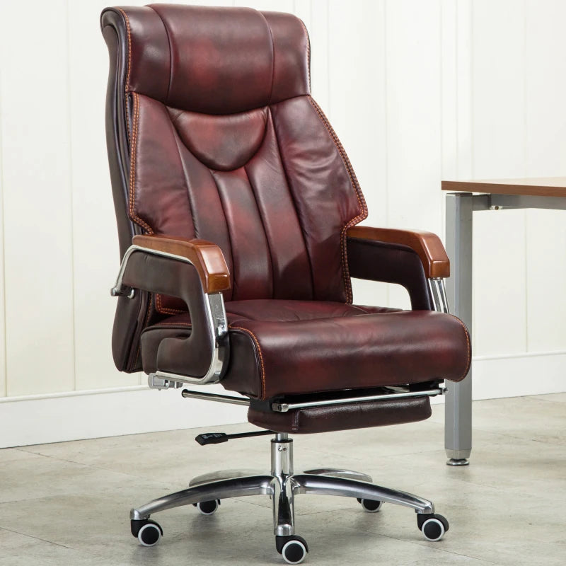 Massage Leather Armchair Office Gaming Luxury Ergonomic Recliner Playseat Desk Chairs Mobile Chaise Lounges Furniture Luxury