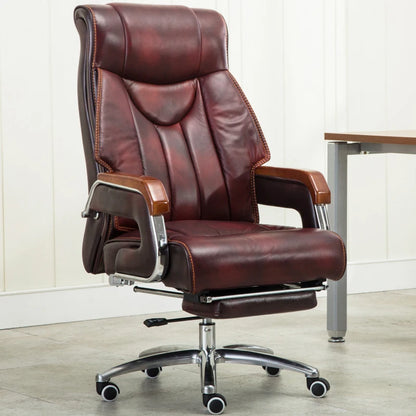 Massage Leather Armchair Office Gaming Luxury Ergonomic Recliner Playseat Desk Chairs Mobile Chaise Lounges Furniture Luxury