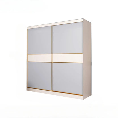 Minimalist Modern Wardrobe Organizer Couples Wooden Storage Wardrobe Clothes Closet Guarda Roupa Casal Bedroom Furniture