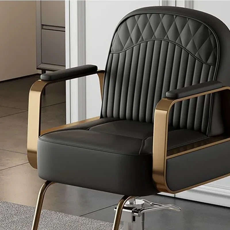 Furniture Manicure Salon Armchair Beauty Master Chair Wheels Beautician Stool Hydraulic Professional Sillas Doradas Pedicure Spa