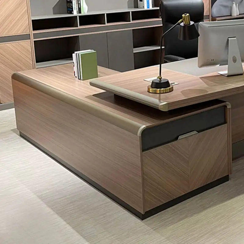 Office Table Furniture Large Executive Computer Desk Luxury Home OfficeWriting Table Ceo Desk