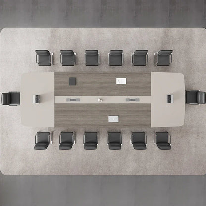 Large conference table, simple conference room reception table, long strip work table, meeting and negotiation table