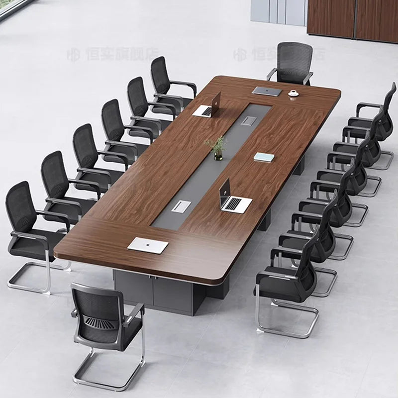 Study Tv Meeting Table Workstation Office Manicure Design Table Computer Desktop Tavolo Riunioni Office Desk Furniture OK50HY