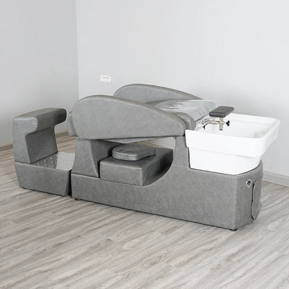 New Collection Shampoo Chair Washing Hair Women Stylist Hairwash Bed Water Therapy Silla Para Lavar Cabello Salon Furniture