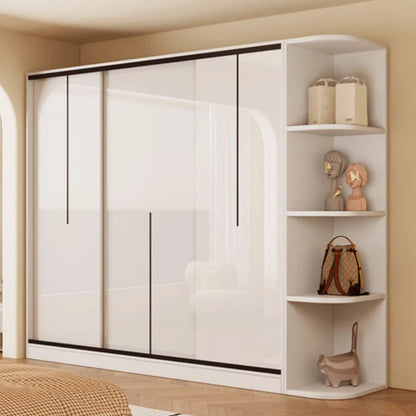 Wood Clothes Wardrobe Storage Full Size Hotel Closet Systems Wardrobe Bedroom Cabinets Doors Ropero Armables Home Furniture