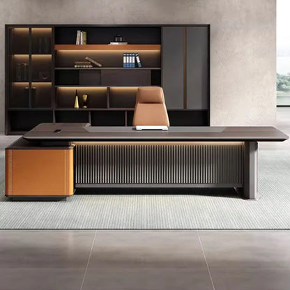 Minimalist Boss Office Desks Conference Drawers Storage Luxury Modern Work Desk Workstation Scrivania Ufficio Office Furniture