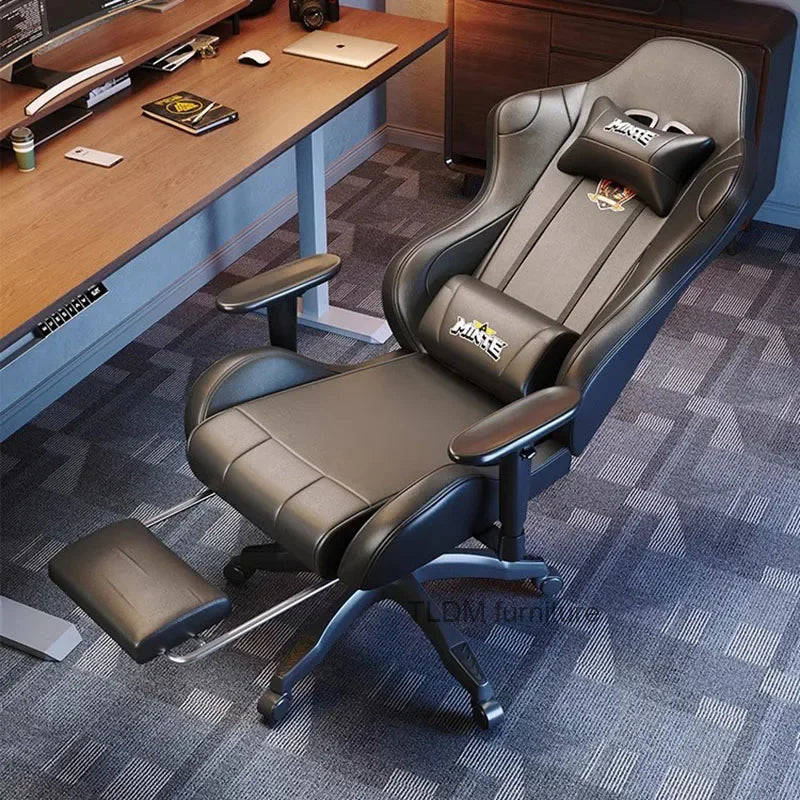 Executive Gamer Recliner – Swivel Desk Chair for Office and Gaming.