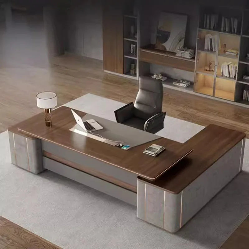 Office Desks Computer Study Desk Table Reception Corner Desktop Sofa Side Room Minimalist Offices Multifunction Home Furniture