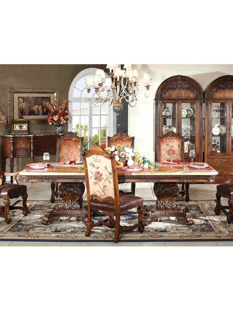 High-Quality Classic Custom Luxury Dining Set