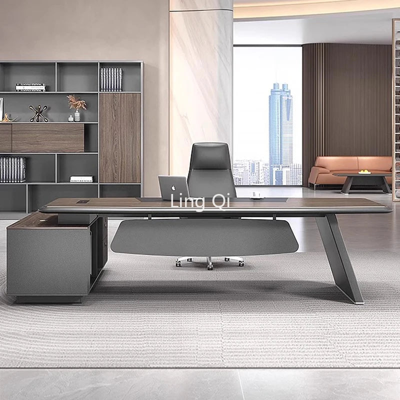 Study Small Office Desk Standing Long Free Shipping Art Computer Desks Legs European Escritorios De Ordenador Office Furniture