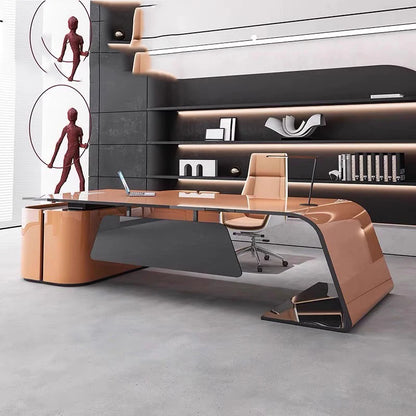 Gaming Office Desk Standing CornerComputerbureaus Executive Desk Mesa Workbench Desktop Laptop Table Pliante Home Furniture