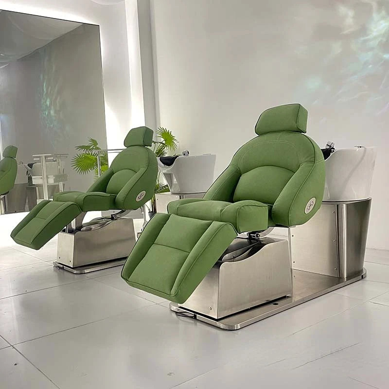 Electric Hairdresser Chair Shampoo Intelligent Simple Beauty Salon Chair Hair Washing Kappers Stoel Hairsalon Furniture CY50XT