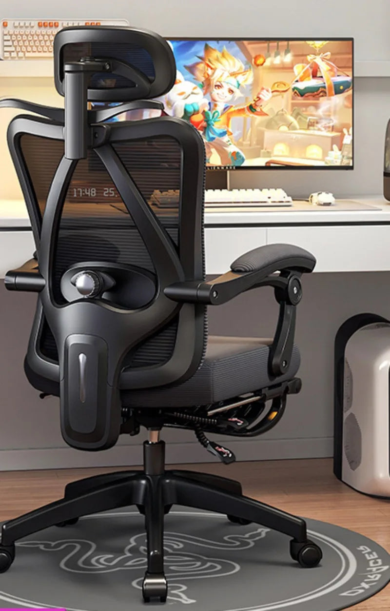 Ergonomic Gaming Chair: Comfortable, Reclining Design for Office and Home