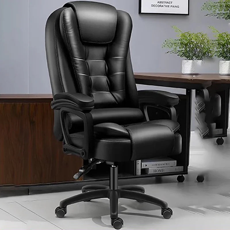Gamer Office Chair – Nordic Executive Recliner with Wheels