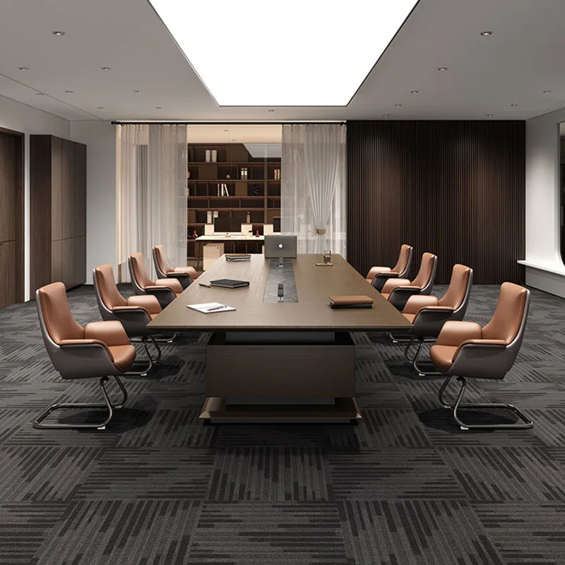 Long Executive Office Desk Desktop Meeting Modern Minimalist Office Desk Conference Tavolo Scrivania Ufficio Luxury Furniture