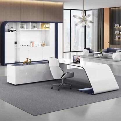 Workstation Computer Office Desks Study L Shaped Gaming Work Bedroom Professional Room Modern Executive Corner Writing Furniture