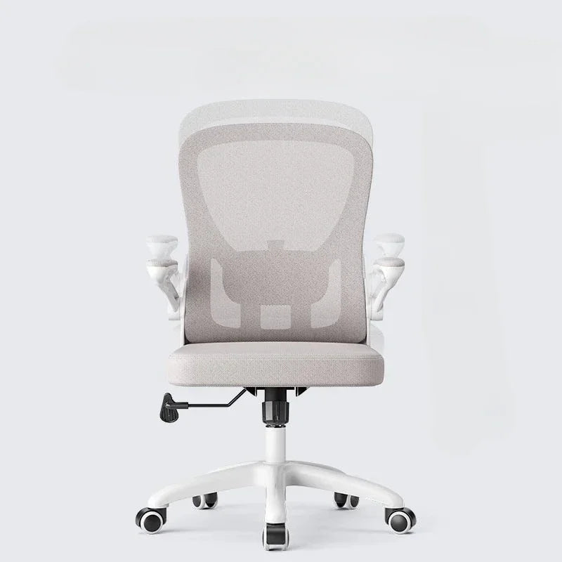 Luxury mesh office chair: swivel, ergonomic, comfortable for work or gaming.