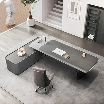 Modern corner L-Shaped office desk