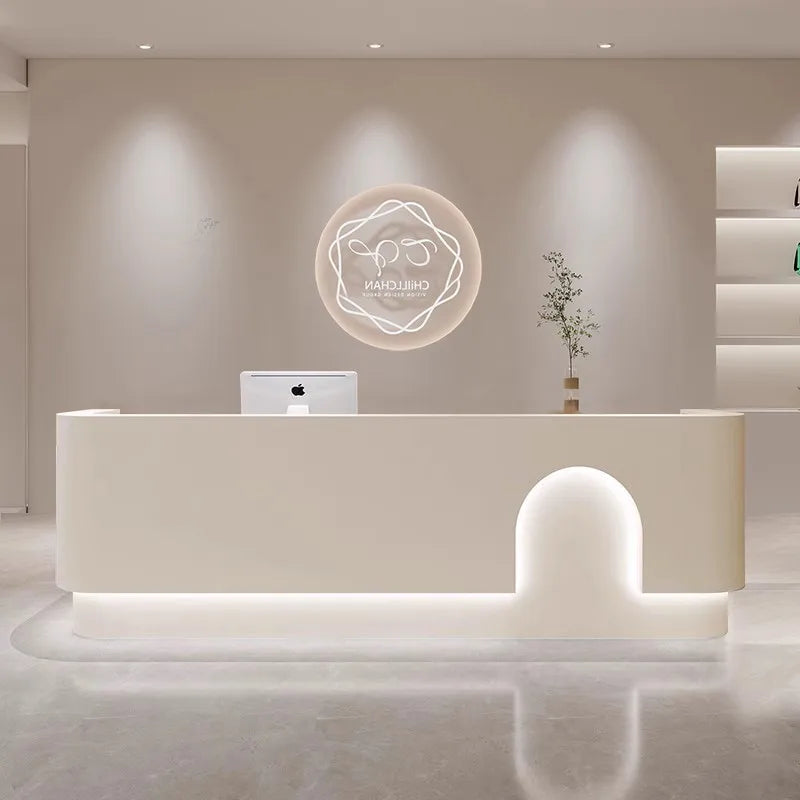 Minimalist Entrance Tables—Luxury Reception Desk