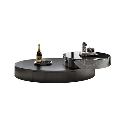 Unique Luxury Coffee Table Modern Aesthetic Italian Books Coffee Tables Rotate Minimalist Table Basses De Salon Home Furniture