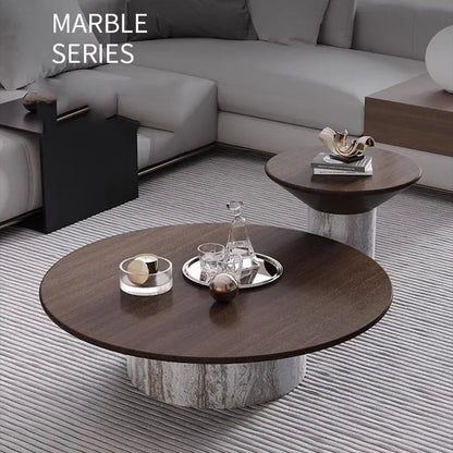 Italian Luxury Coffee Table Nordic Salon Balcony Minimalist Books Side Table Furniture Modern Design Mesa Centro Home Decor